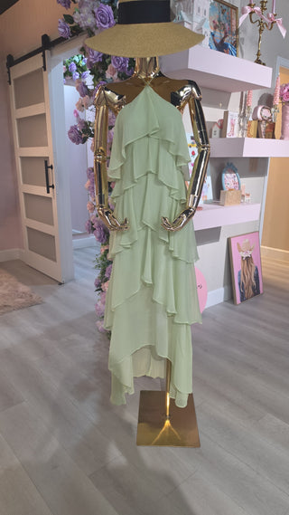 Jossie Ruffle Maxi Dress