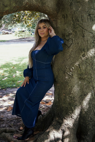 Luna Denim Dress