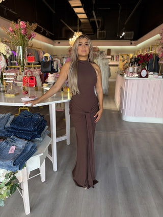 Chocolate Dream Maxi Dress