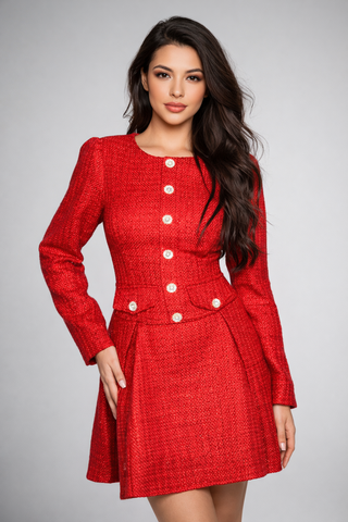 Scarlett Tweed Red Dress