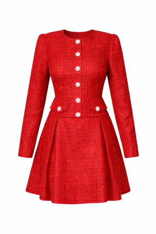 Scarlett Tweed Red Dress