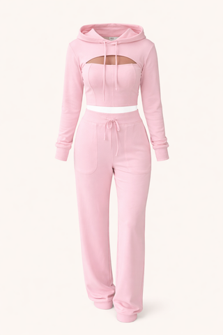 Barbie Lounge Matching Set - Pants + Hoodie