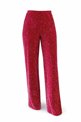 Melanie Statement Pants with Rhinestones
