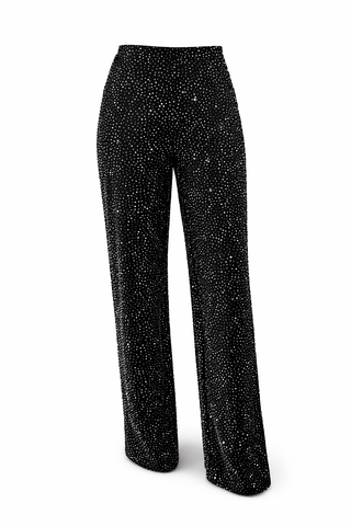 Melanie Statement Pants with Rhinestones