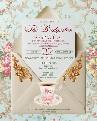 The Bridgerton Spring Tea Party