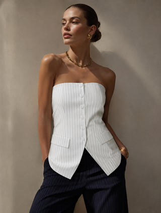 Lia Strapless Top