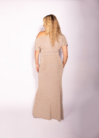 Cassandra Long Dress Full Stretch Elegant