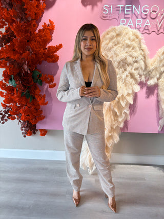 Vera Sparkly Two Piece Set Blazer and Pants