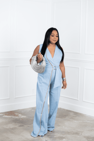 Day Dreaming Jumpsuit - Mezclilla