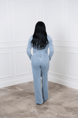 Bring The Style Denim Jumpsuit