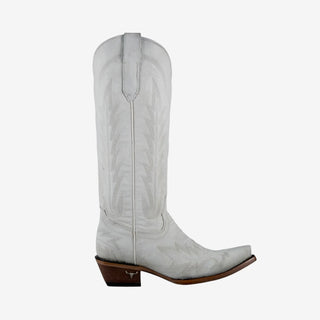 Bindweed Cowgirl Boots White - Howdyland