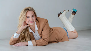 Bindweed Cowgirl Boots White - Howdyland